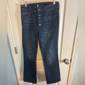 Kut from the Kloth Dark Blue denim Flare Jeans size 4 EUC